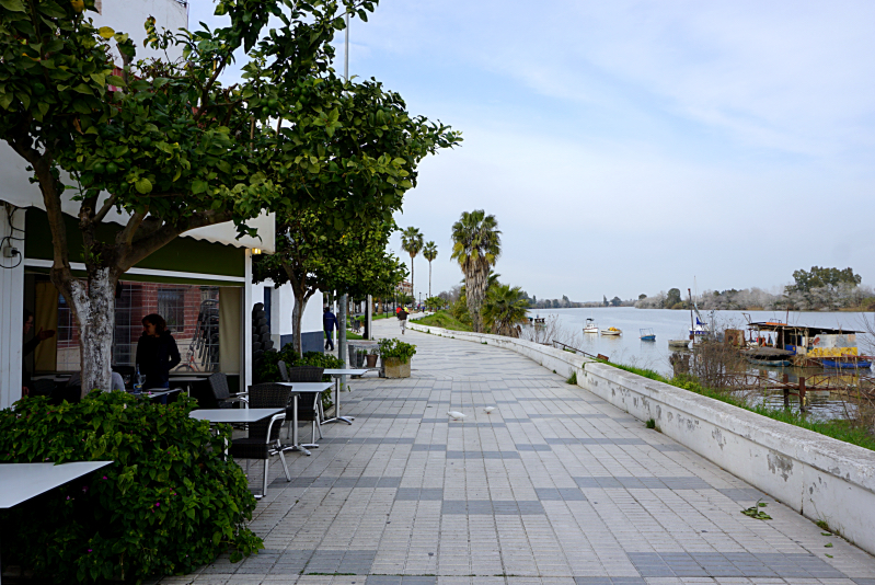 Alongside the Guadalquivir River at Coria del Río near Seville. Visit this village that has a history with Japan, and while you are there eat at one of my favourite restaurants in Seville! 